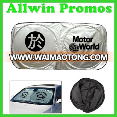 Advertising Foldable Car Sun Shade/Windshield Car Sunshade/Custom Pop Up Car Sun Shade